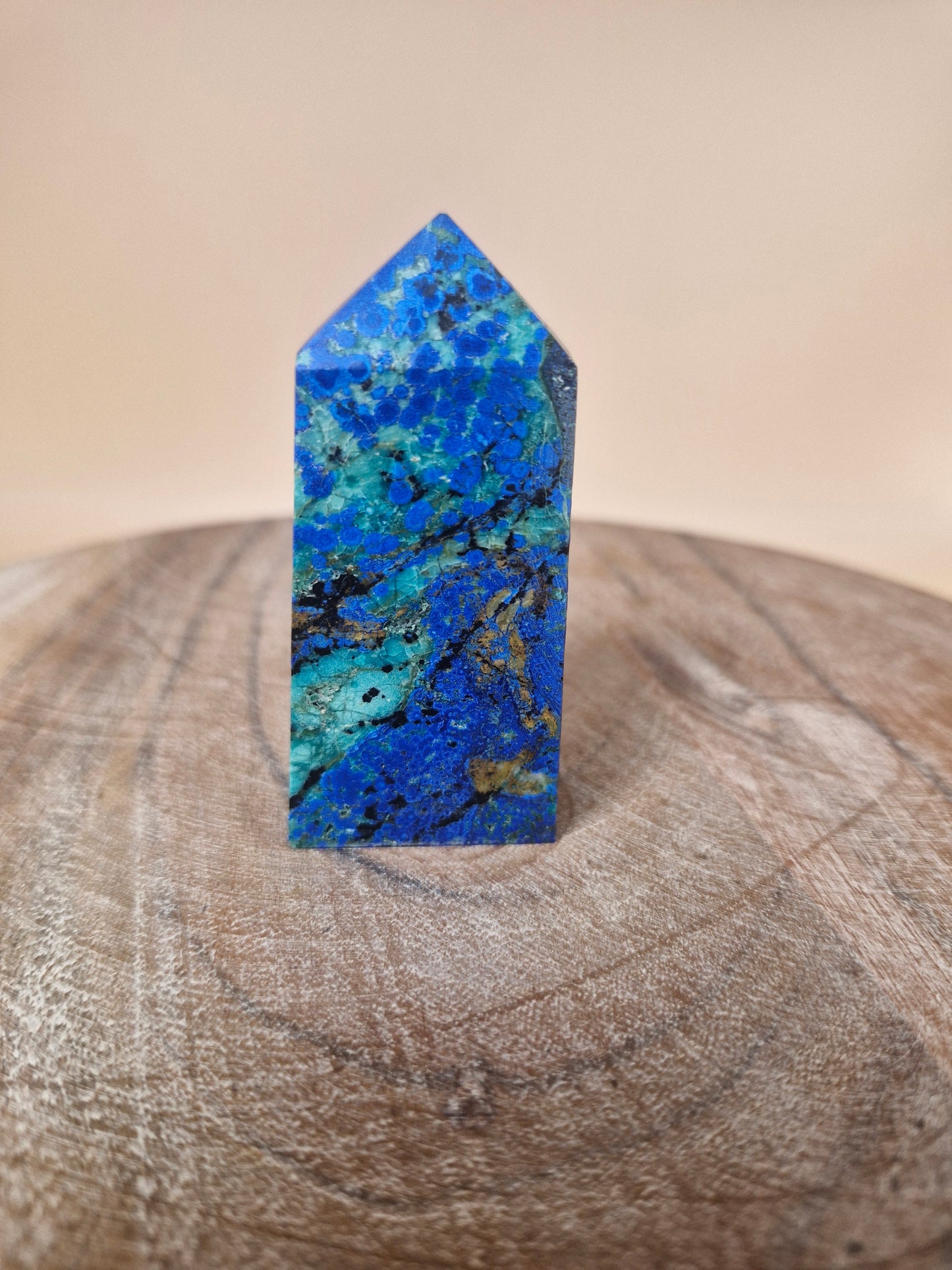 Azurite with Malachite Mini Tower (AZ1)