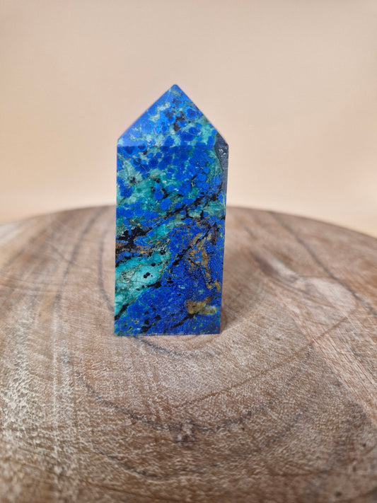 Azurite with Malachite Mini Tower (AZ1)