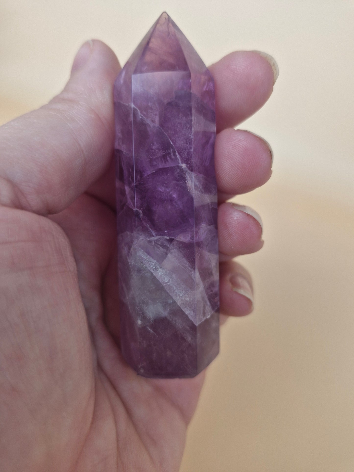 Purple Fluorite Tower