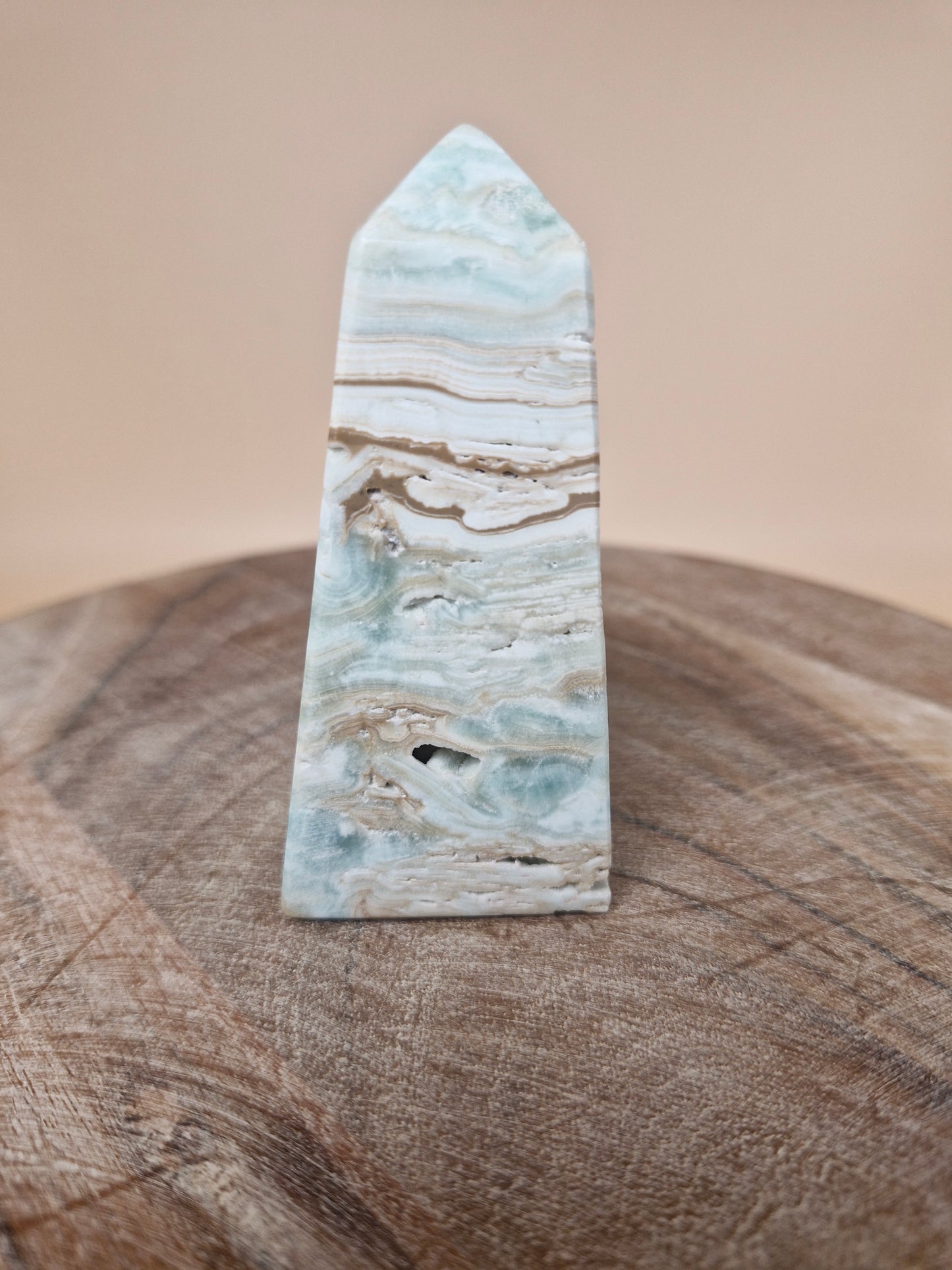 Blue Aragonite Tower
