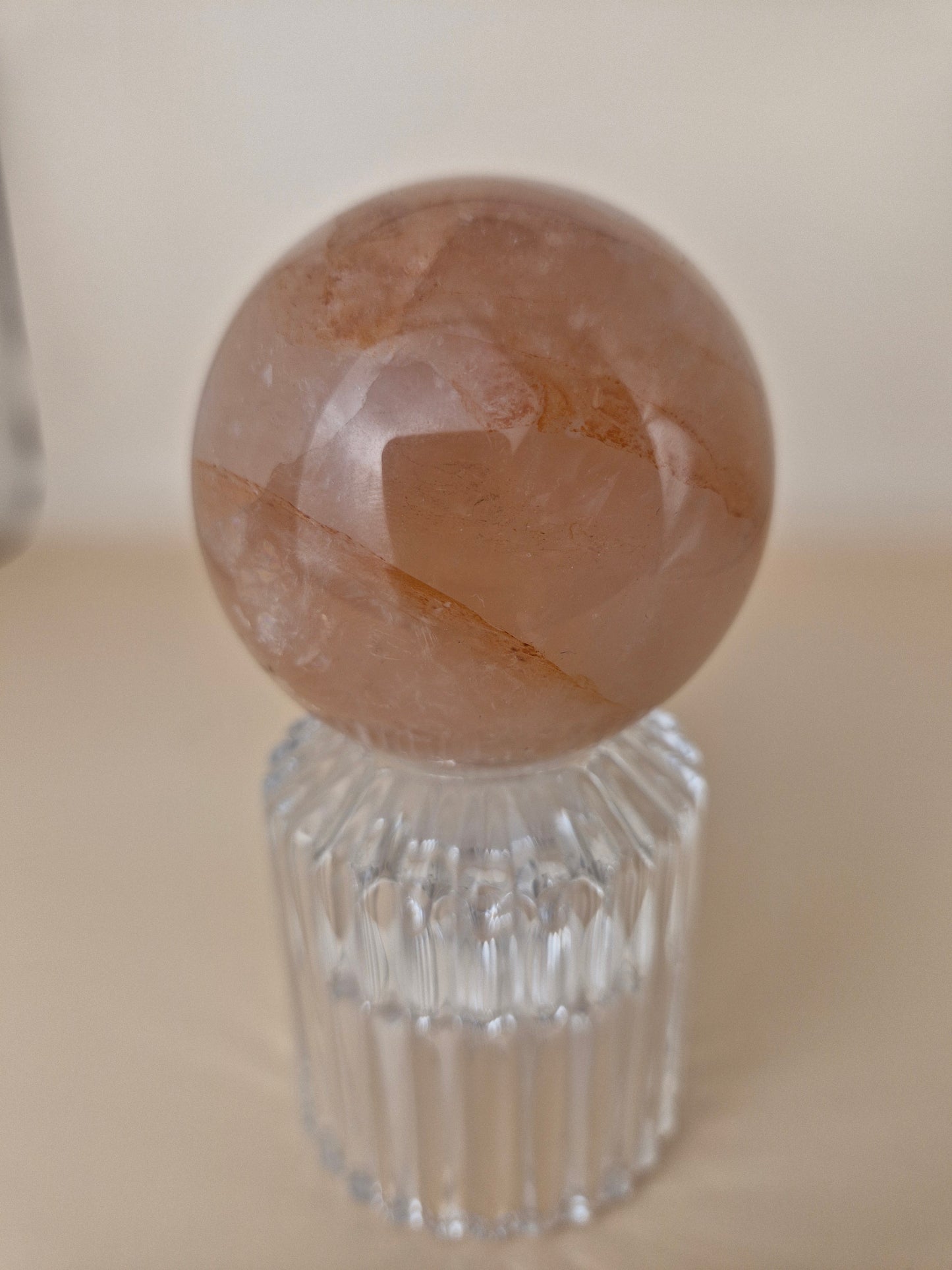 Fire Quartz Sphere