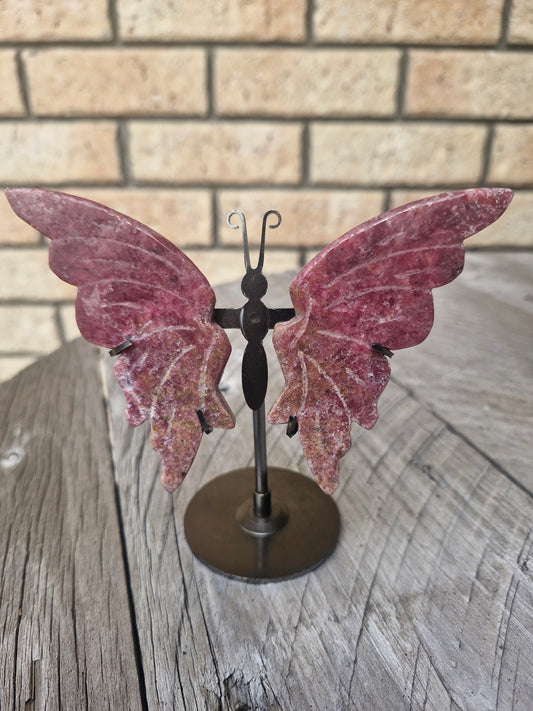Rhodonite Butterfly (code 1)