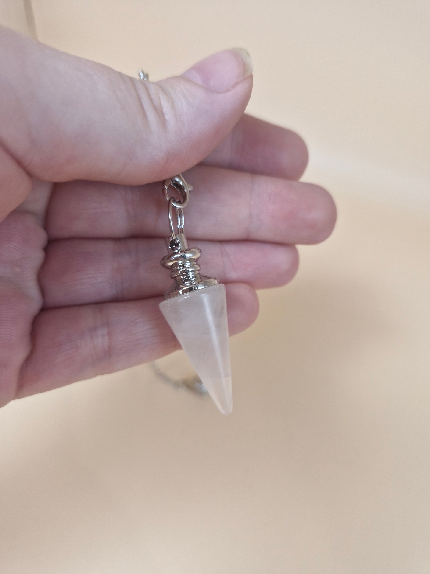Rose Quartz Pendulum