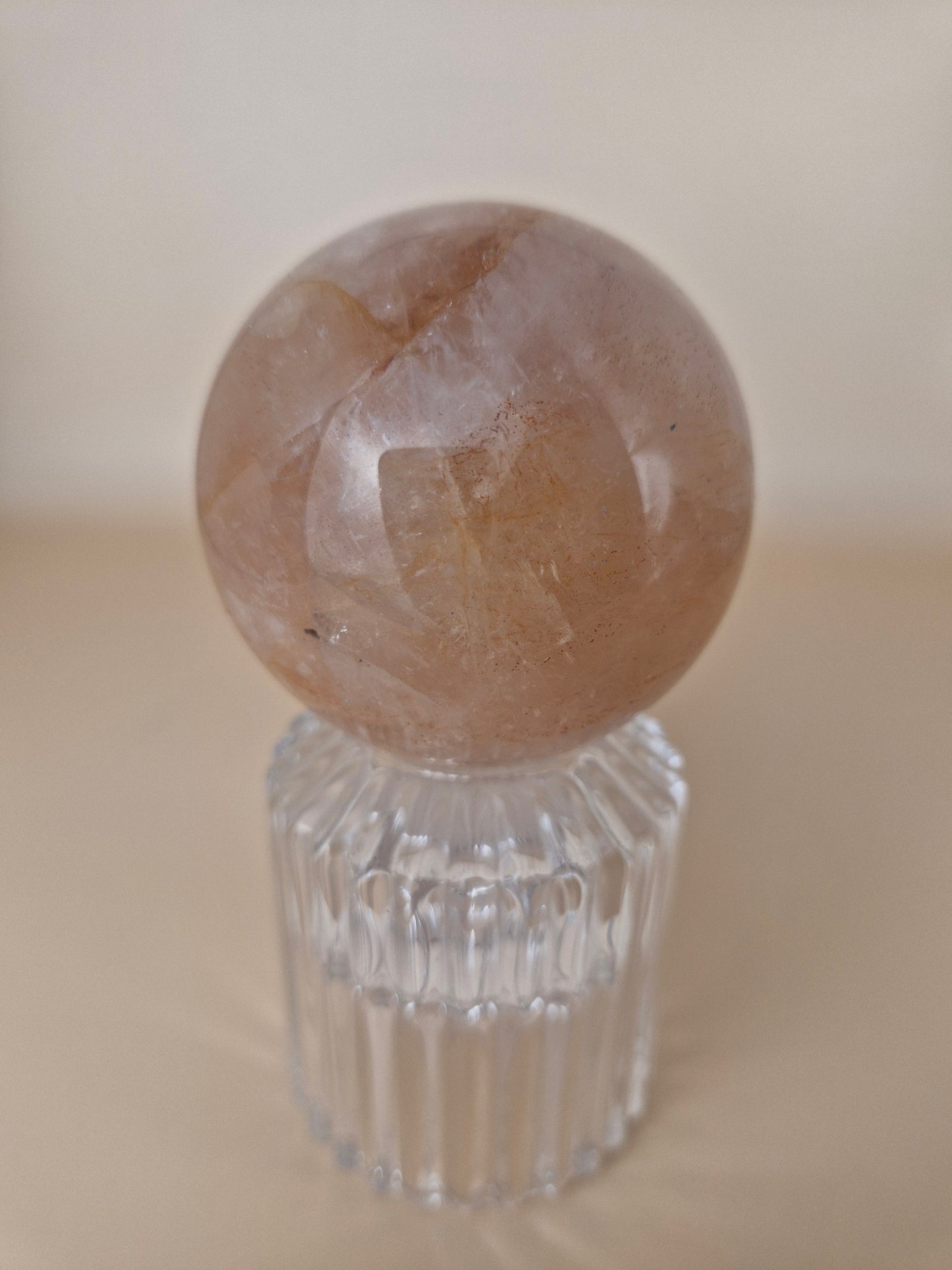Fire Quartz Sphere