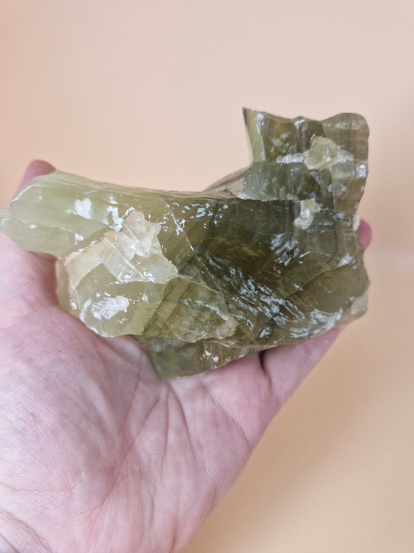 Green Calcite Rough Piece (code CC)