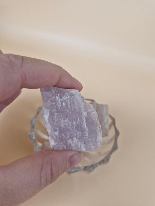 Raw Kunzite Piece (Intuitively Chosen)