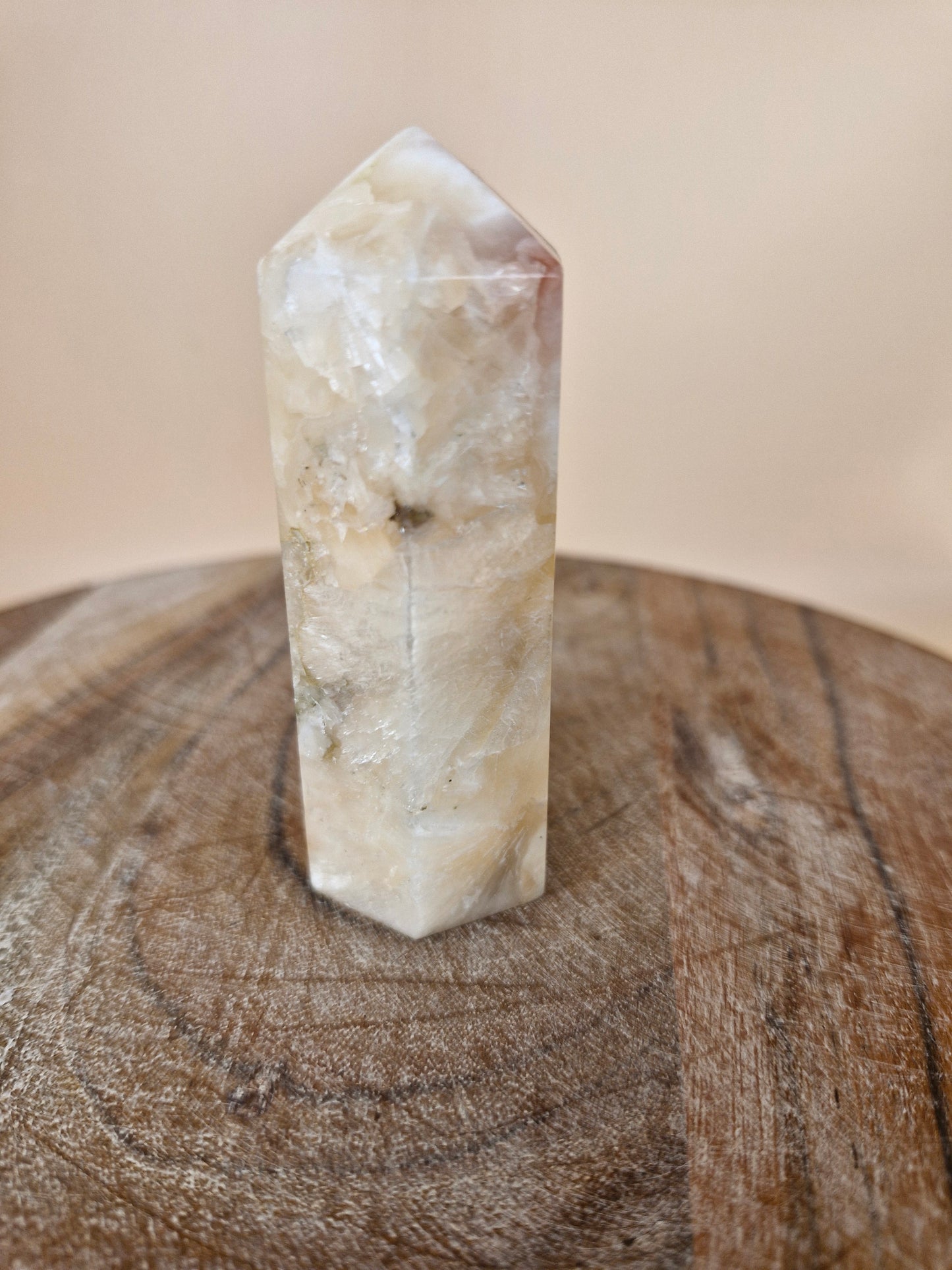 Stilbite with Heulandite Tower (code11)