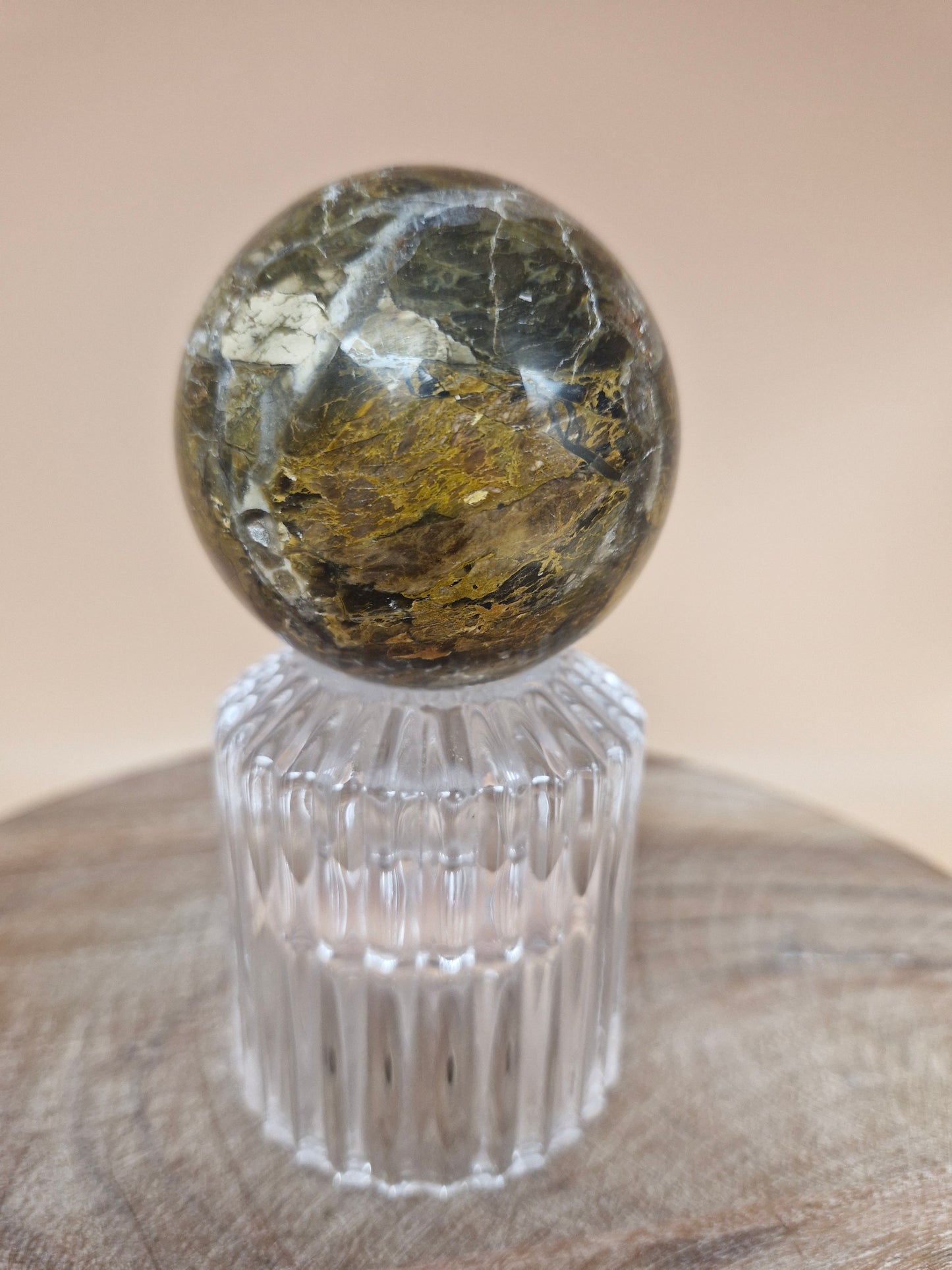 Blue/Black Opal Sphere