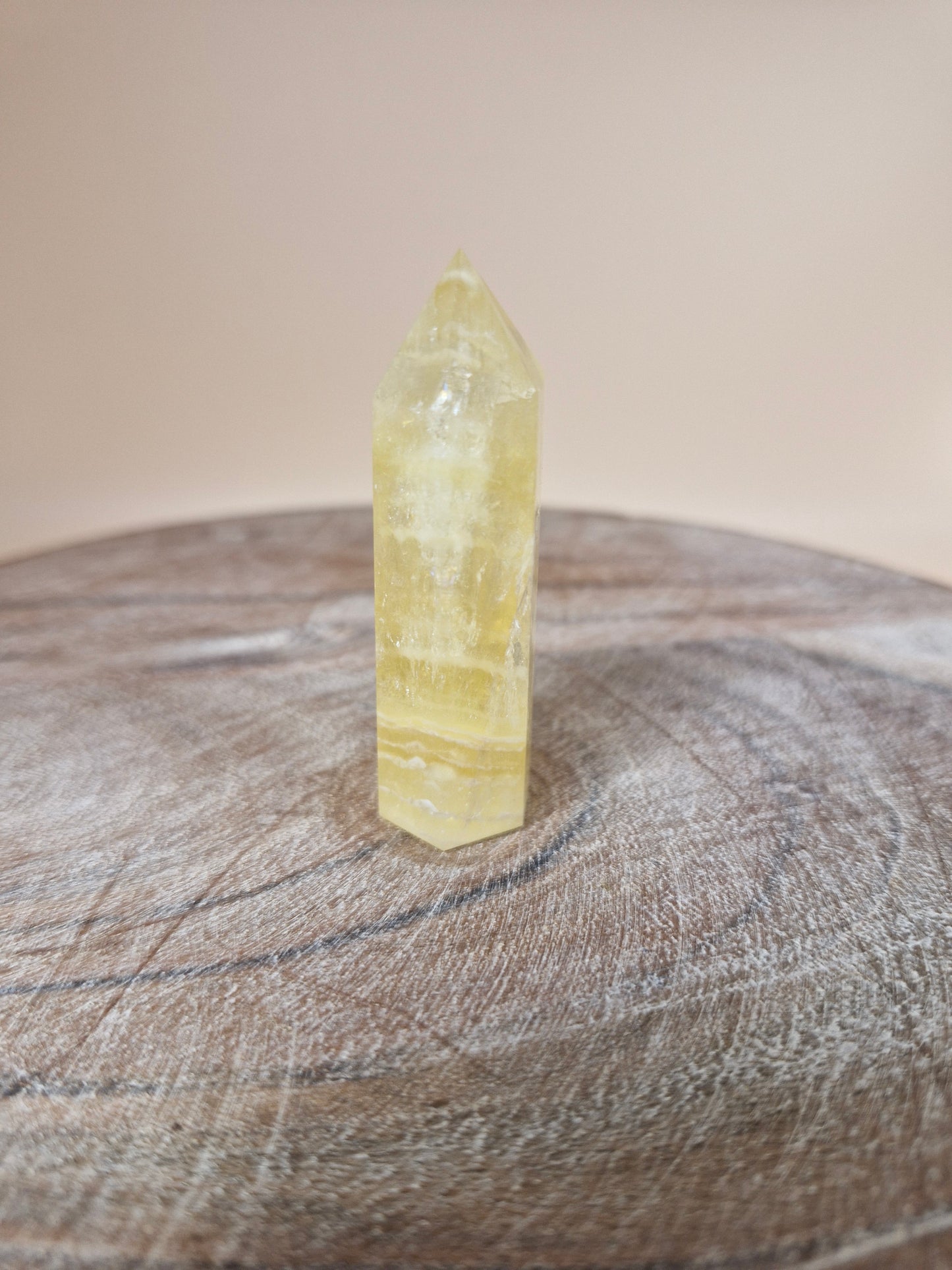 Mini Yellow Fluorite Point