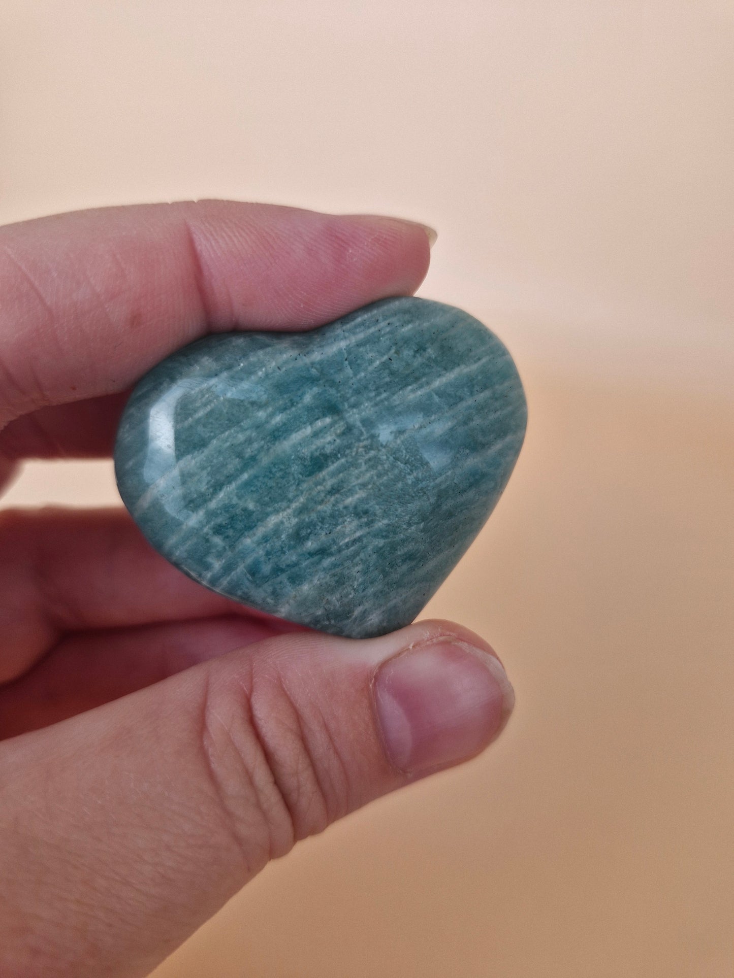 Amazonite Heart