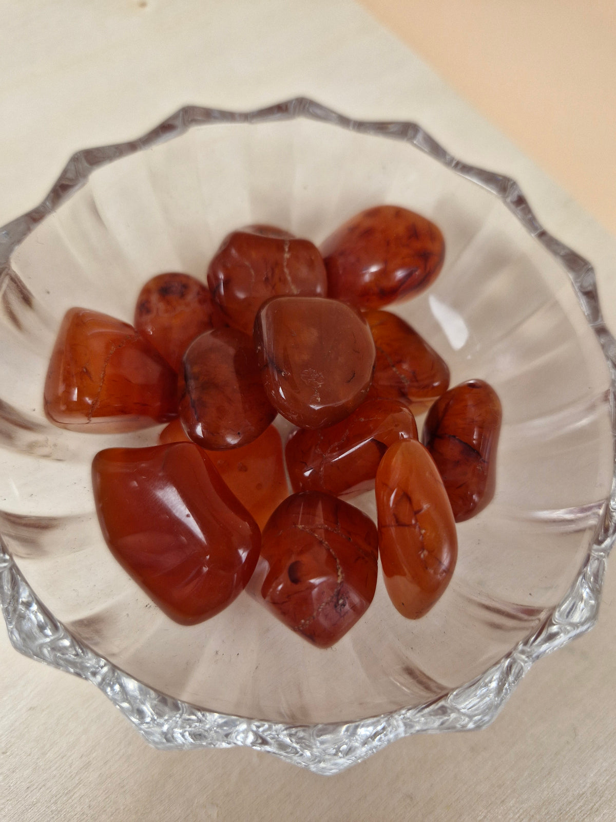 Carnelian tumble